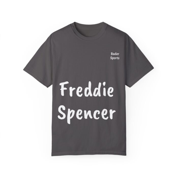 freddie spencer garment dyed t shirt