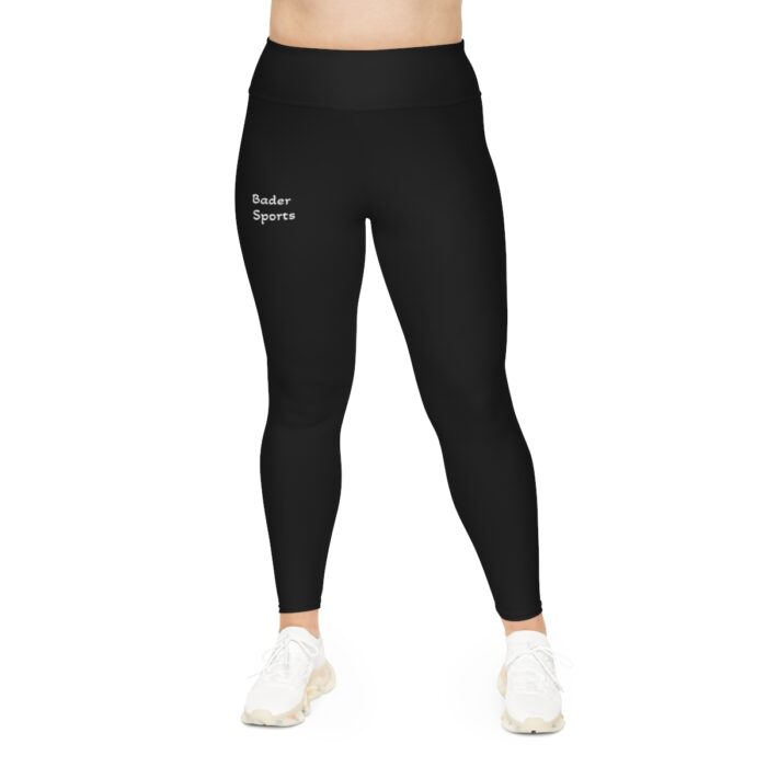 black plus size leggings