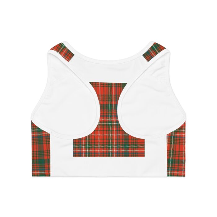 macdonald of staffa ancient tartan sports bra