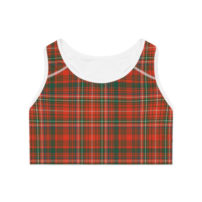 macdonald of staffa ancient tartan sports bra