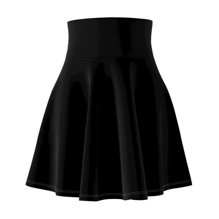 women's black skater skirt