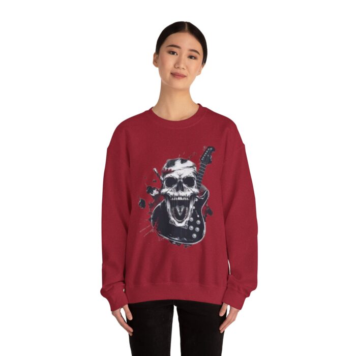 rock music make me crazy crewneck sweatshirt