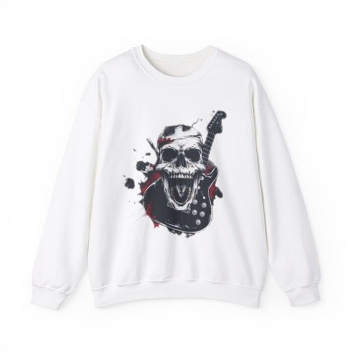 rock music make me crazy crewneck sweatshirt