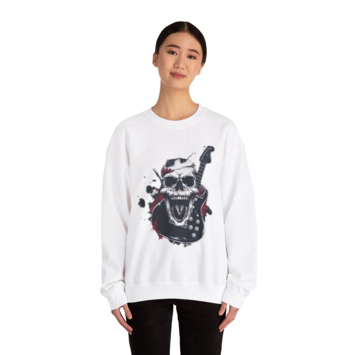 rock music make me crazy crewneck sweatshirt